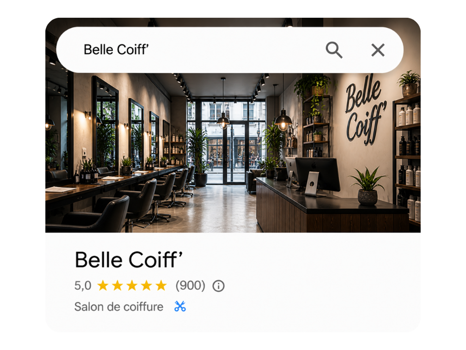 Fiche Google Business optimisée